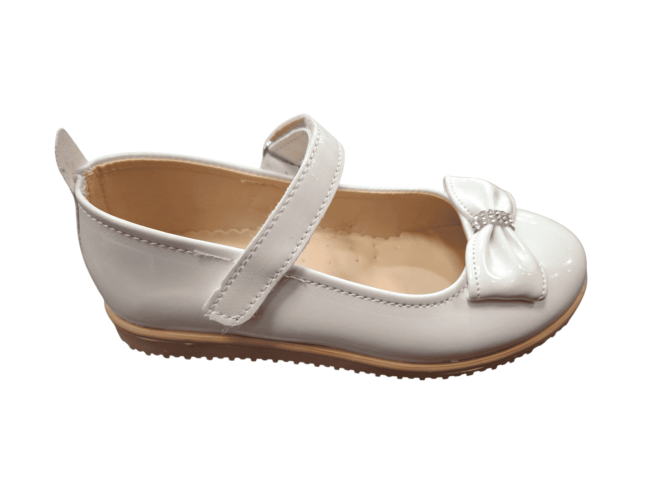 Udobna dečija baletanka sa anatomskim uloškom M1006/P-309 beyaz rugan