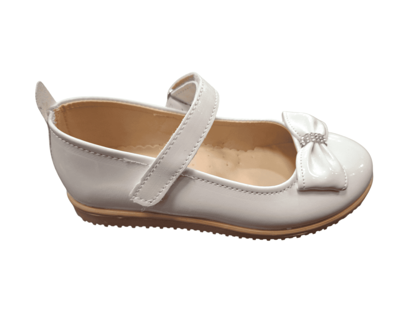 Udobna dečija baletanka sa anatomskim uloškom M1006/P-309 beyaz rugan