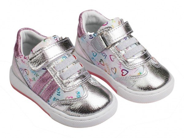 Dečija cipela roze srebrna model 2109-rs