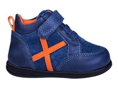 Dečija cipela plavo narandžasta - Model 5195-pn