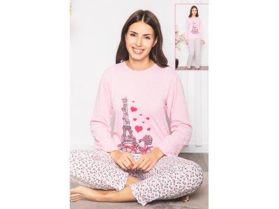 Ženska pidžama roze - Model s 17