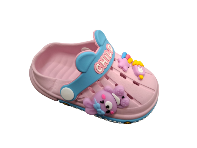 Udobna dečija papuča za plažu M1058-1 pink