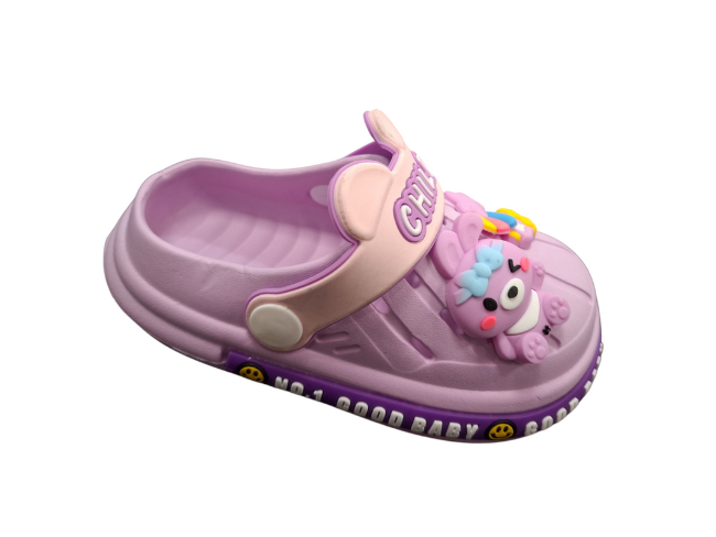 Udobna dečija papuča za plažu M1058-1 purple