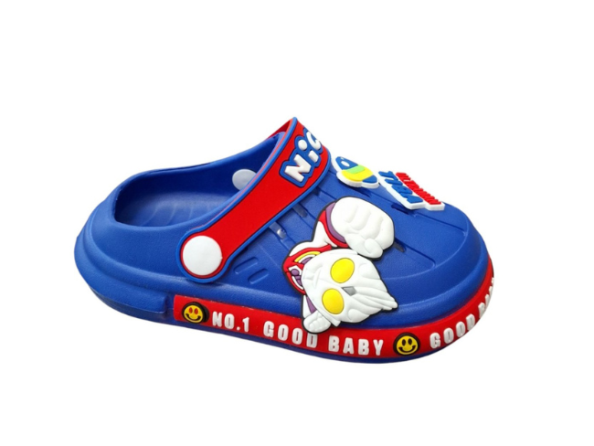 Udobna dečija papuča za plažu M1058-2 royal blue