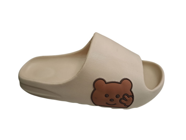 Udobna ženska papuča za plažu M1351-2 beige  Udobna ženska papuča za plažu M1351-2 beige