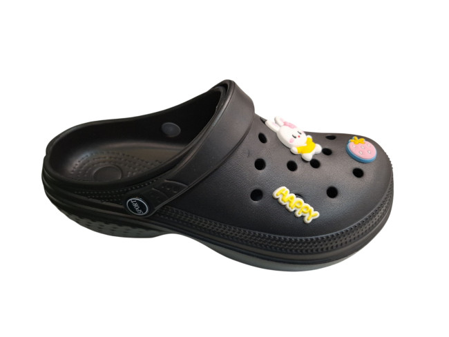 Udobna ženska papuča za plažu MMX807 black Udobna ženska papuča za plažu MMX807 black