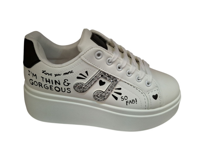 Udobna ženska patika MM-15 LA320 white