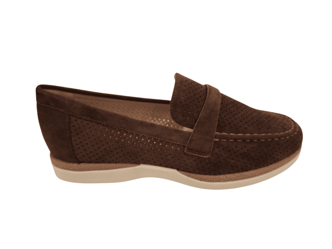 Udobna ženska espadrila M25272-37 coffee