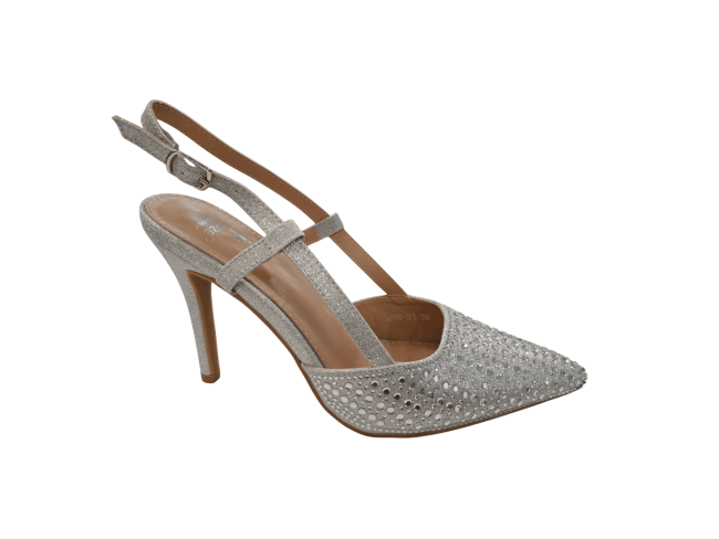 Udobna ženska sandala MDY3696-B1 silver