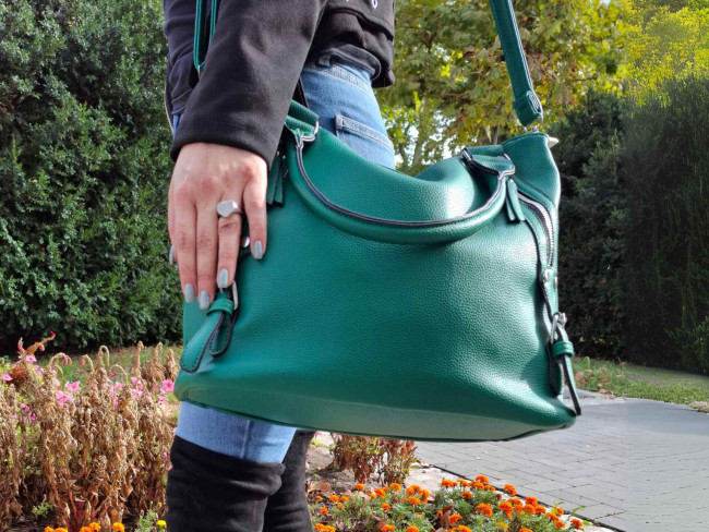 Ženska torba MM-279, zelena Ženska torba MM-279, zelena