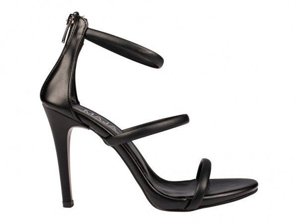 Ženska sandala crna mat model 7620-5-cm