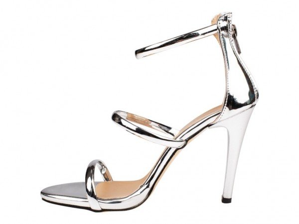 Ženska sandala srebrna model 7620-4-s