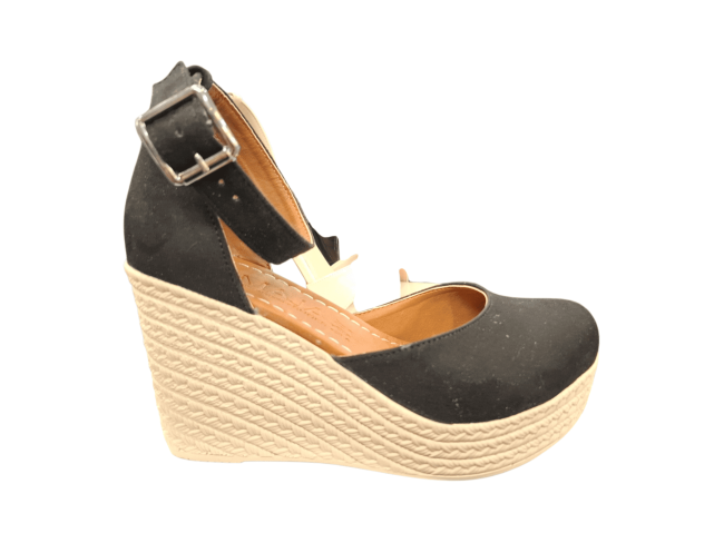 Udobna ženska sandala M218-799 siyah suet